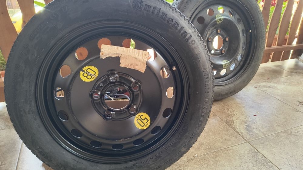 Roata de rezerva slim BMW 17 inches