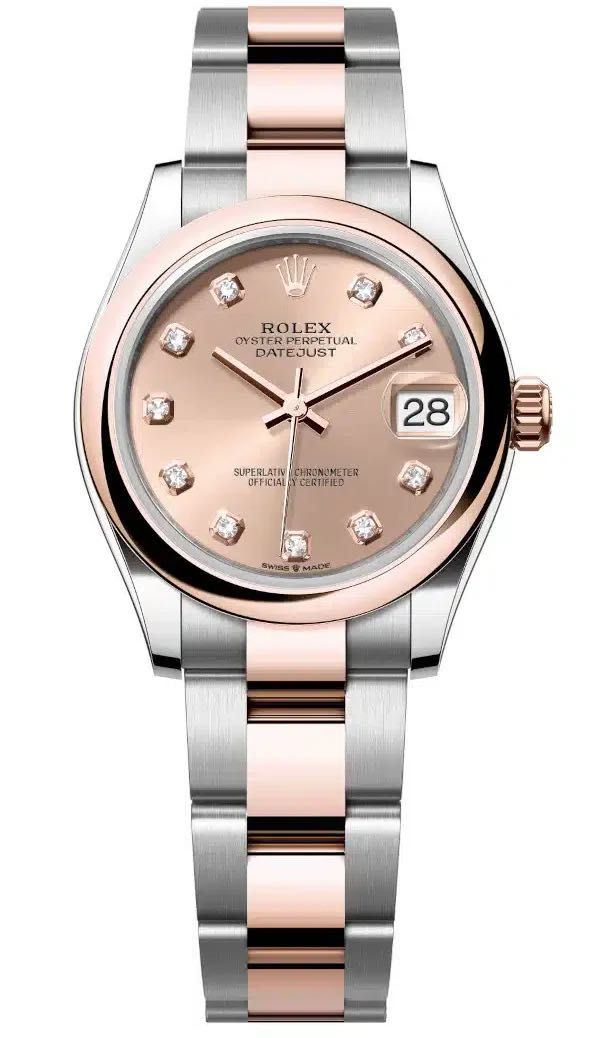 NEW Rolex Datejust 31mm Steel and Everose Gold 278241
