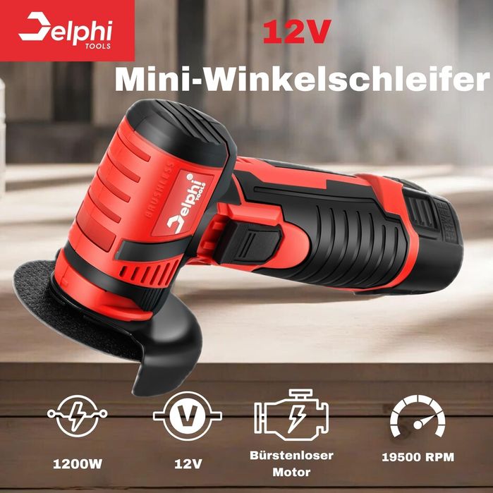Mini polizor unghiular ,2 acumulatori 12v-2ah!
2x baterie 12V 2Ah
Mini