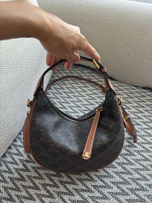 Новая кожаная сумка Celine Lulu