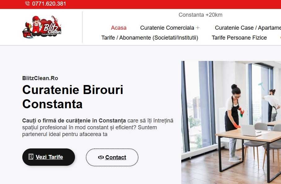 Firma curatenie Constanta - interventii curatenie case, birouri