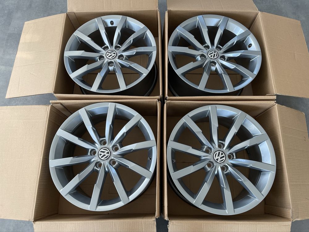 Jante R18 Originale 5X112 VW Passat B8 Arteon CC Tiguan Skoda Superb 3