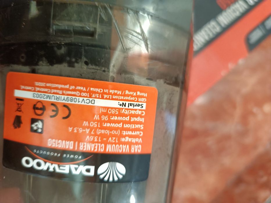 Aspirator auto Daewoo