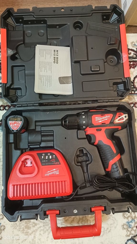 Milwaukee M12 BDD-202С