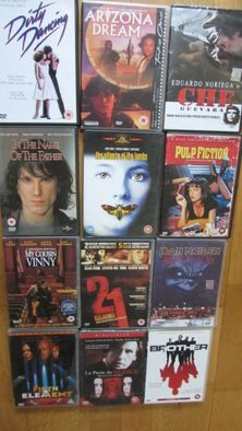 DVD Nou Pulp Fiction Fifth Element 21 Grams Dirty Dancing