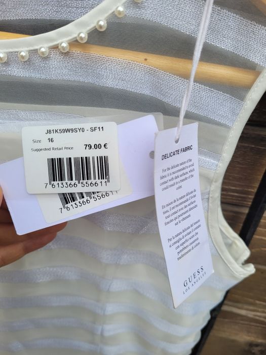Официална рокля GUESS нова с етикет,size 16