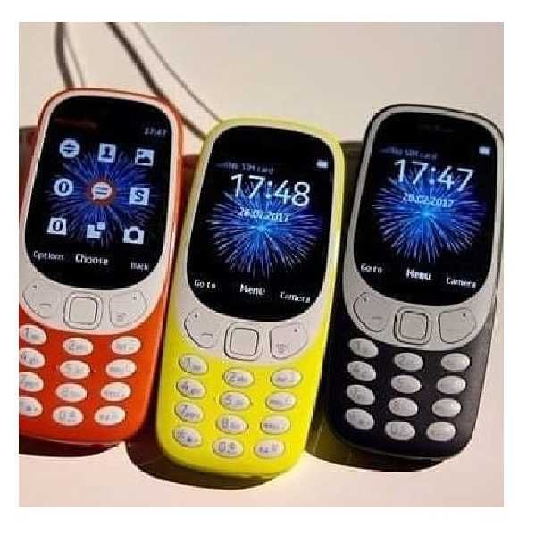 Мобилен Телефон 3310 с 2 сим карти , DUAL SIM, Батерията издържа 5 дни