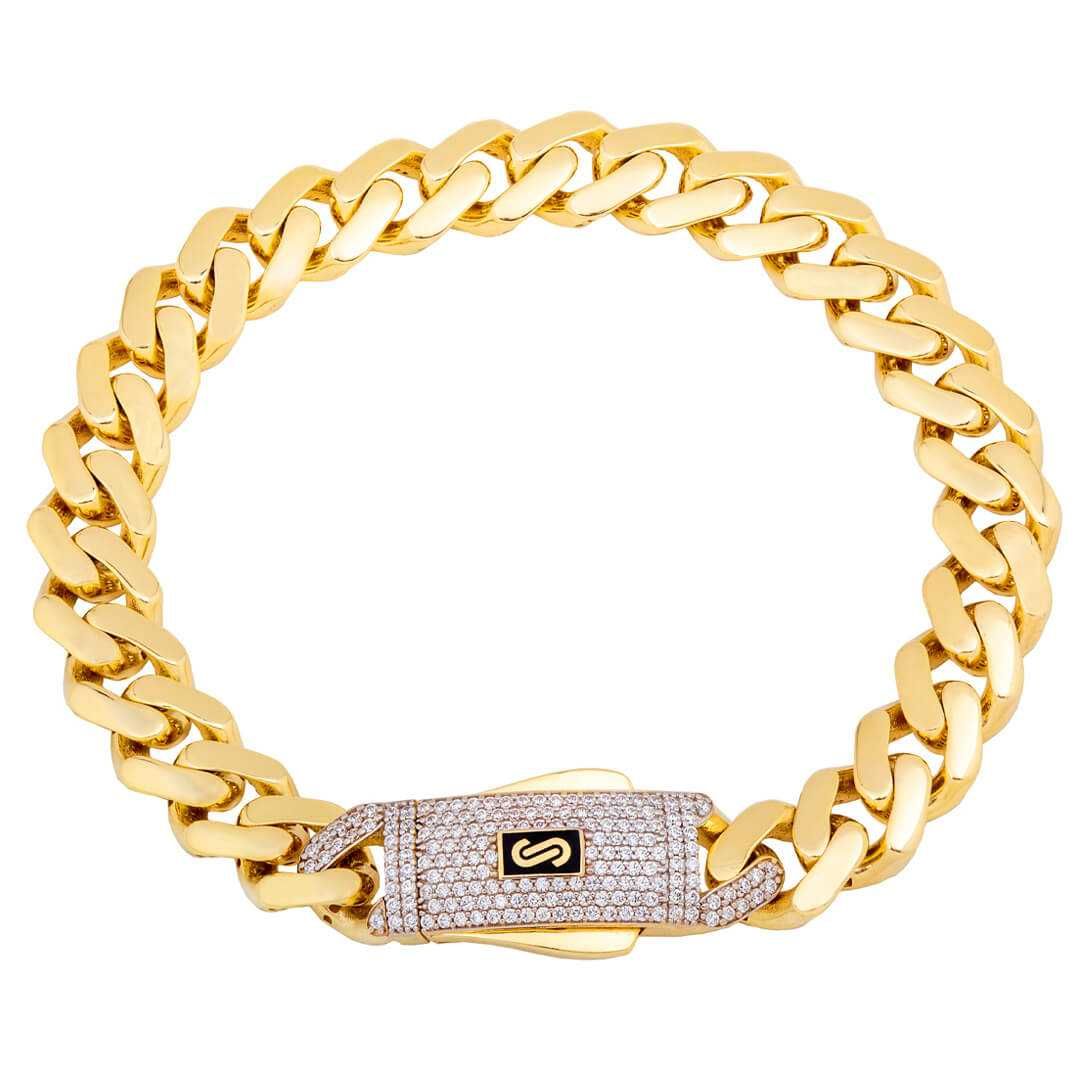 Bratara Cuban Aur 14K Monaco Chain [AR4076] ARJEWELS