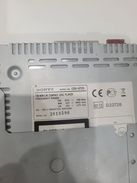 CD player sony xplod