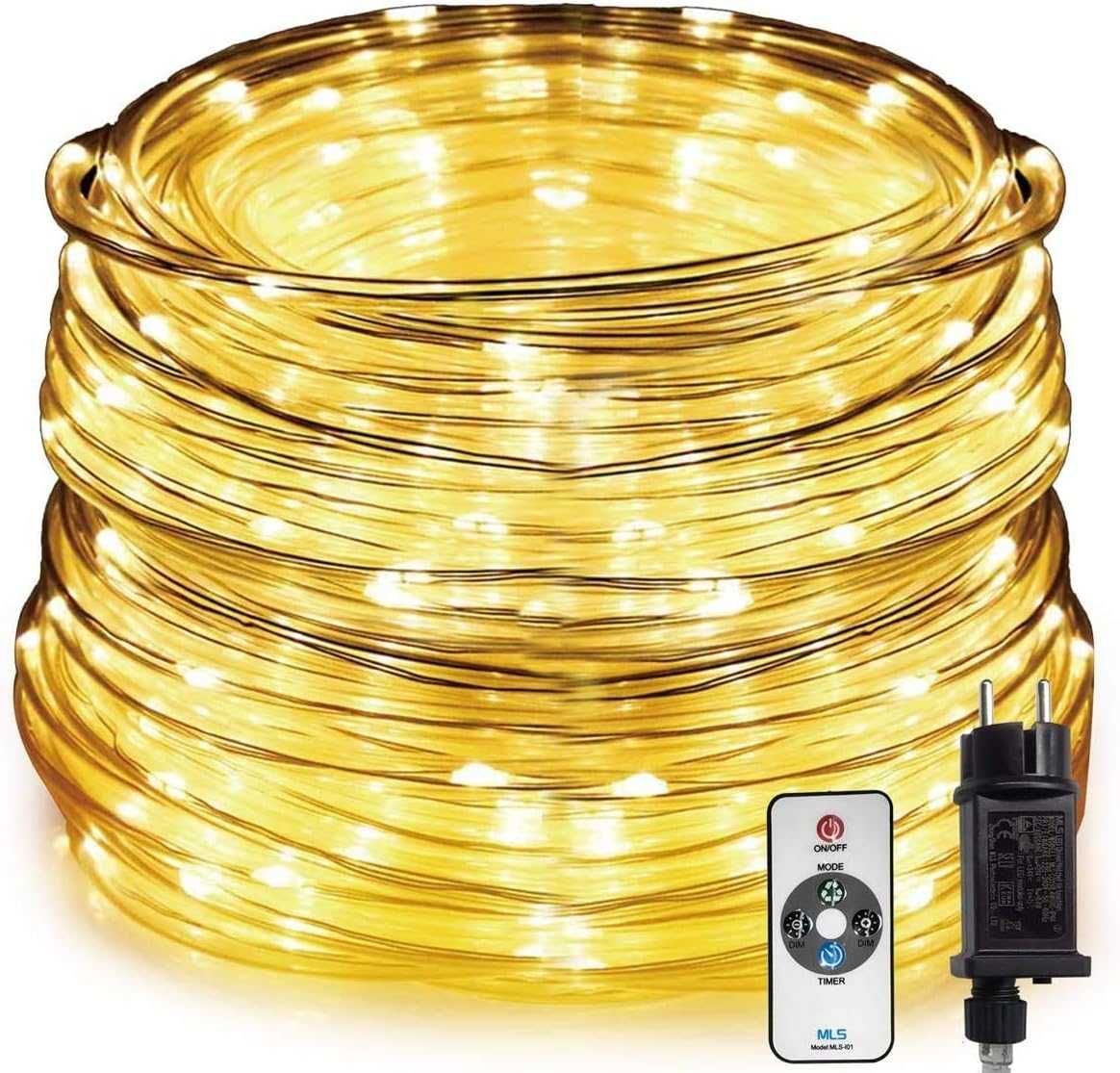 НОВИ! LED гирляндни светлини, лампички, 15м, 200 LED, водоустойчиви