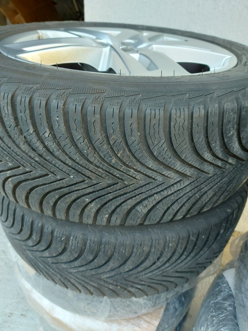 Jante originale Audi A4 B9, B8 225 50 17 Michelin Alpin, DOT 2020