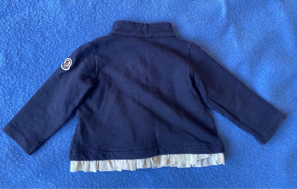 Бебешки суитшърт (жилетка) Moncler размер 76