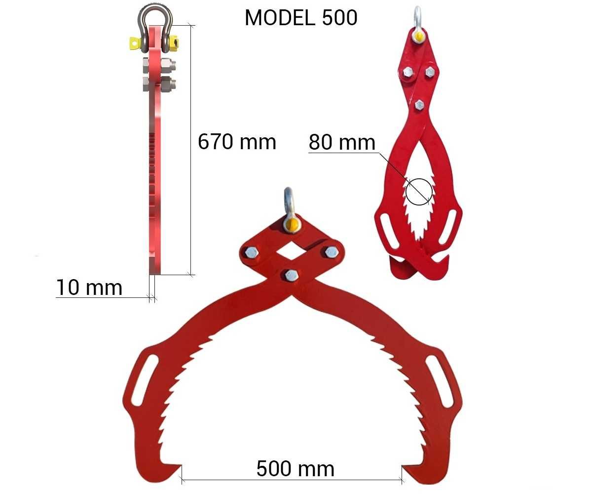 Cleste pentru busteni 50 cm