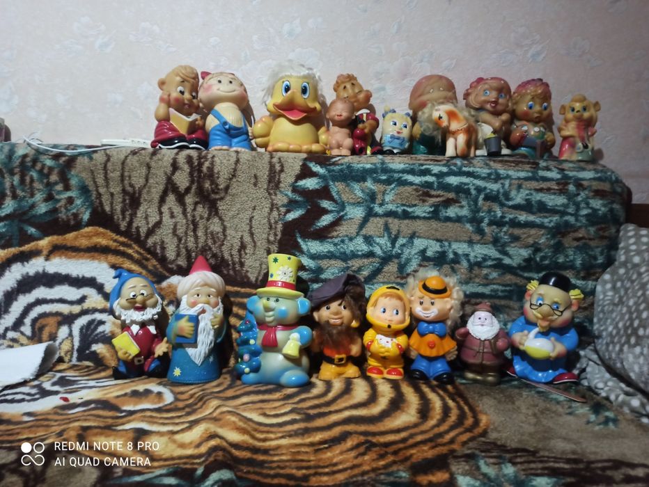 Пупсы СССР и резиновые игрушки