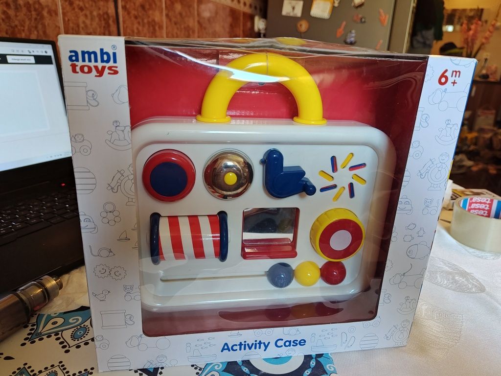 Amby Toys activity case - geanta activități bebe