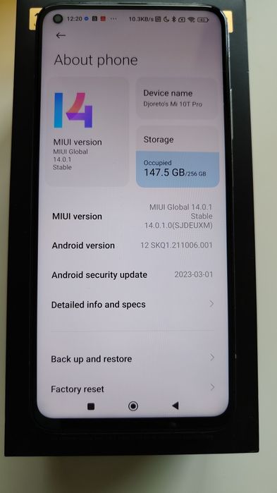 Xiaomi MI 10t Pro 256GB