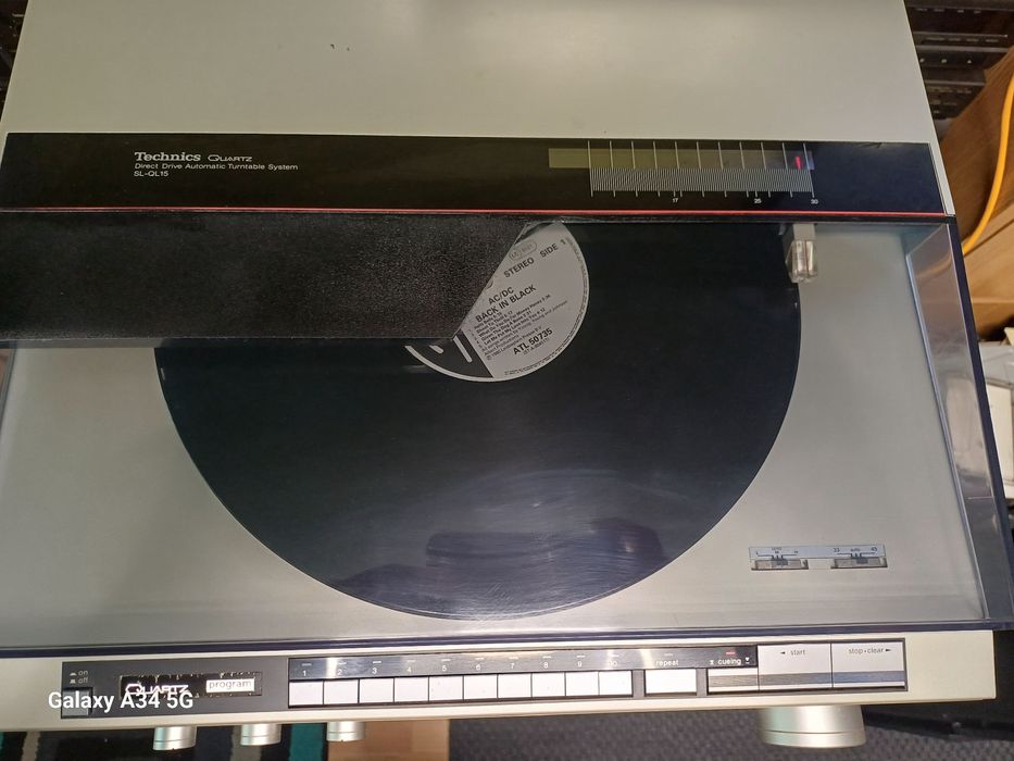 Technics sl ql15 pick-up automat Tangential  cu scanare disc