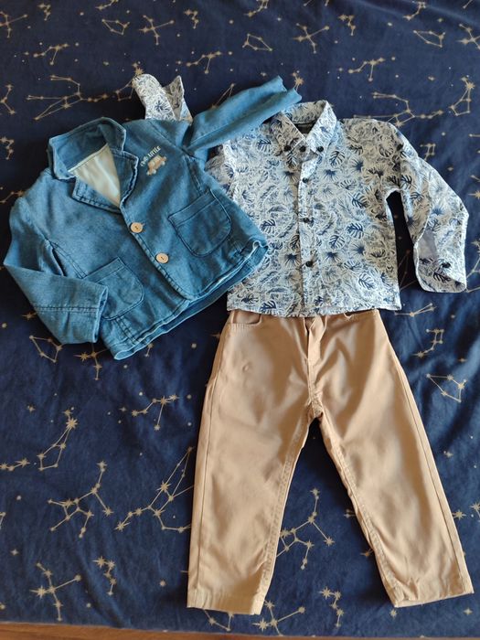 Комплект ризка панталон и сако