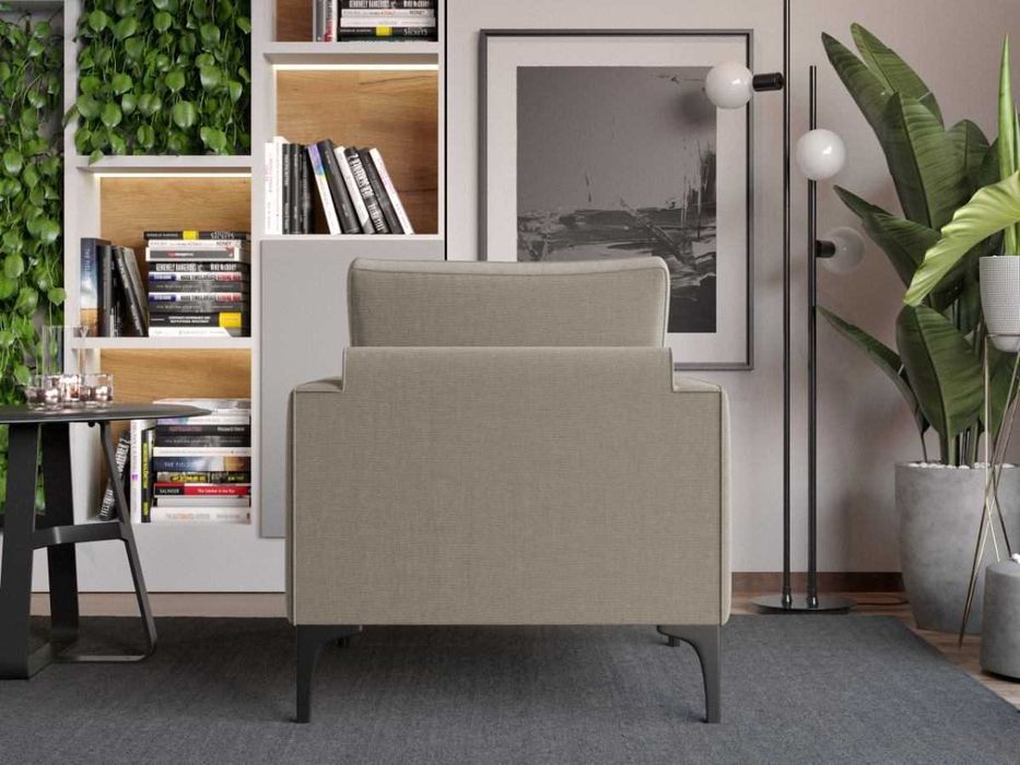 Fotoliu Rici Crem - Transport Gratuit in 4-10 zile