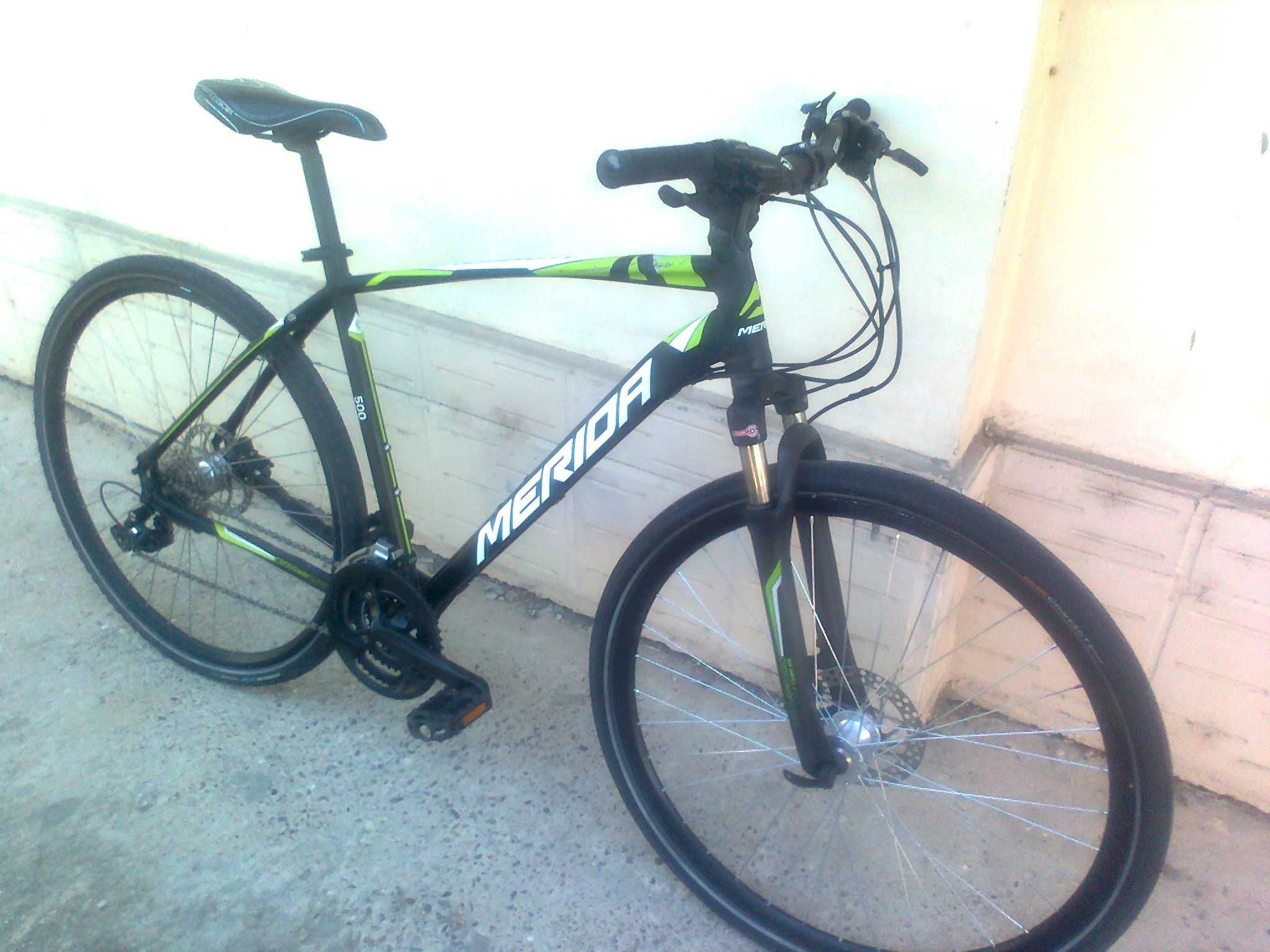 30 скорости Merida CrossWay 500 - Хидравличен Модел