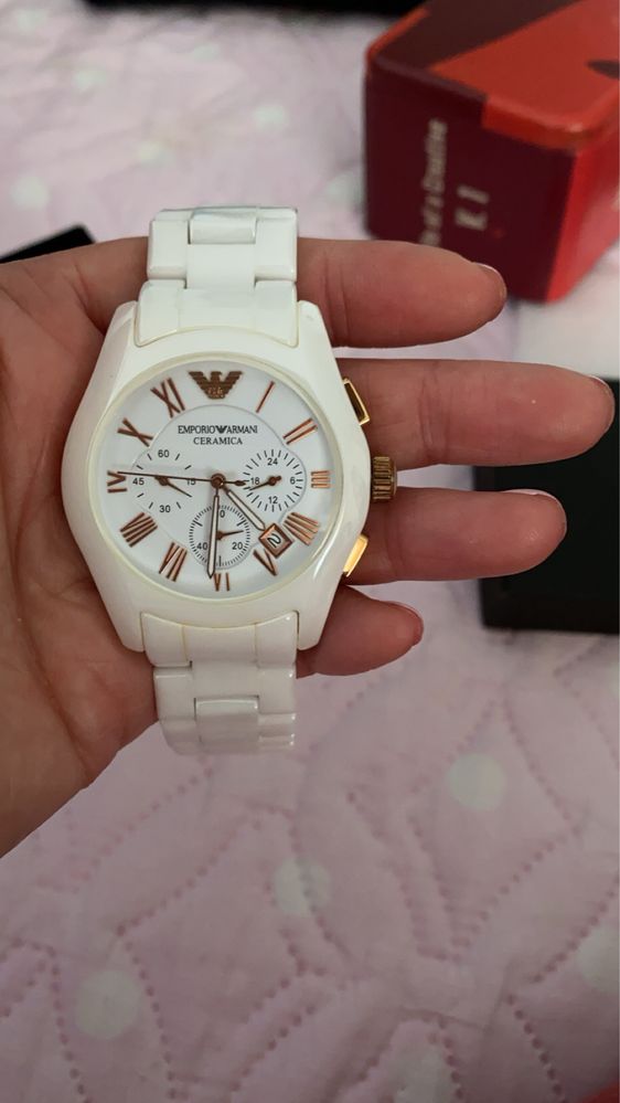 Ceas Armani ceramica original