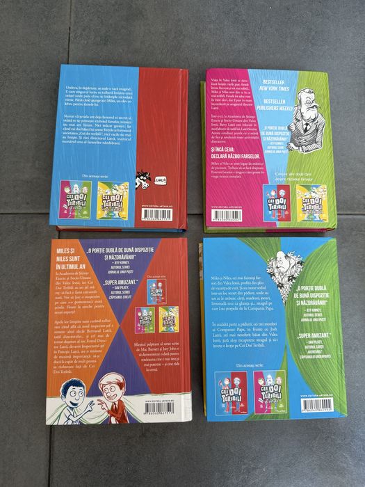 Colectie 4 carti Cei Doi Teribili