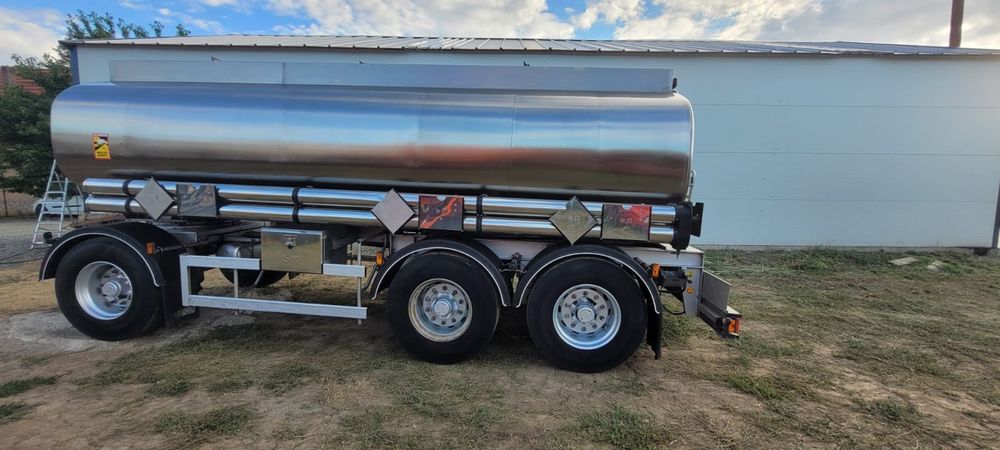 Cisternă inox 16500l,bazin apă,cisternă udat terasamente, rezervor apă