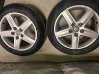 Jante Audi S-line 17" + anvelope de vara Michelin