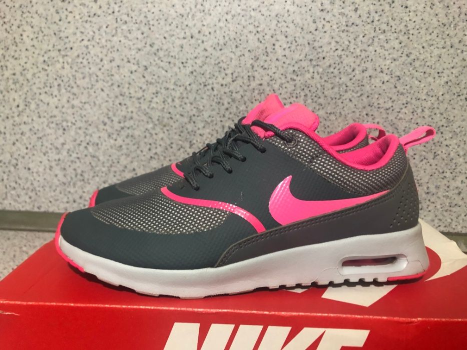 ОРИГИНАЛНИ *** Nike Air Max Thea Grey / Pink / White