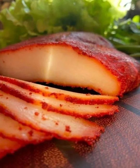 Курдюк горячего копчения