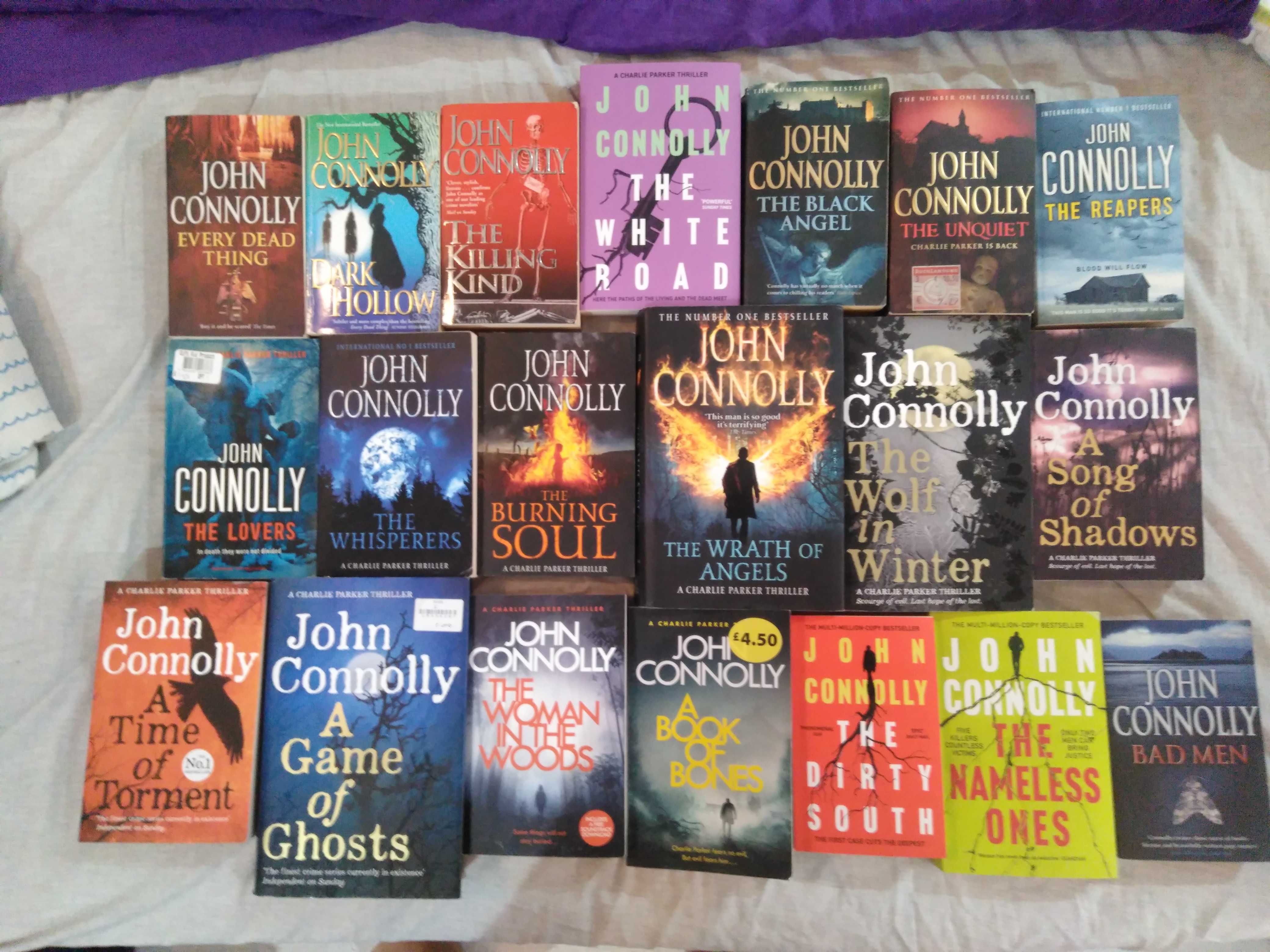 John Connolly - seria Charlie Parker - 20 volume - limba engleza