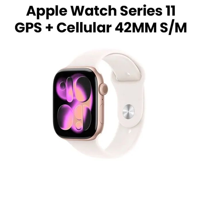 Apple watch 11 rose gold 42mm NOU!