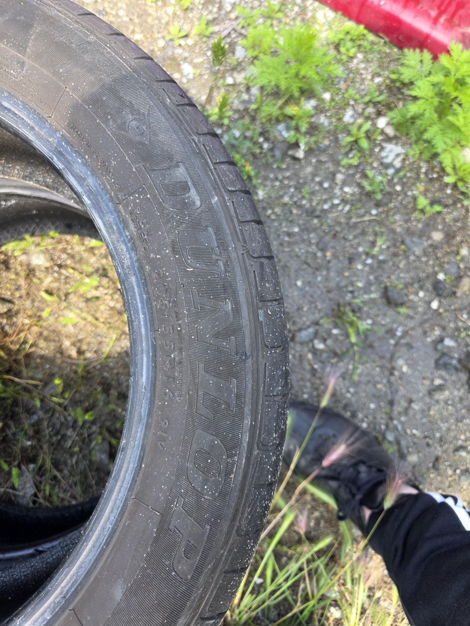 2 бр гуми 205 55 16" Dunlop летни