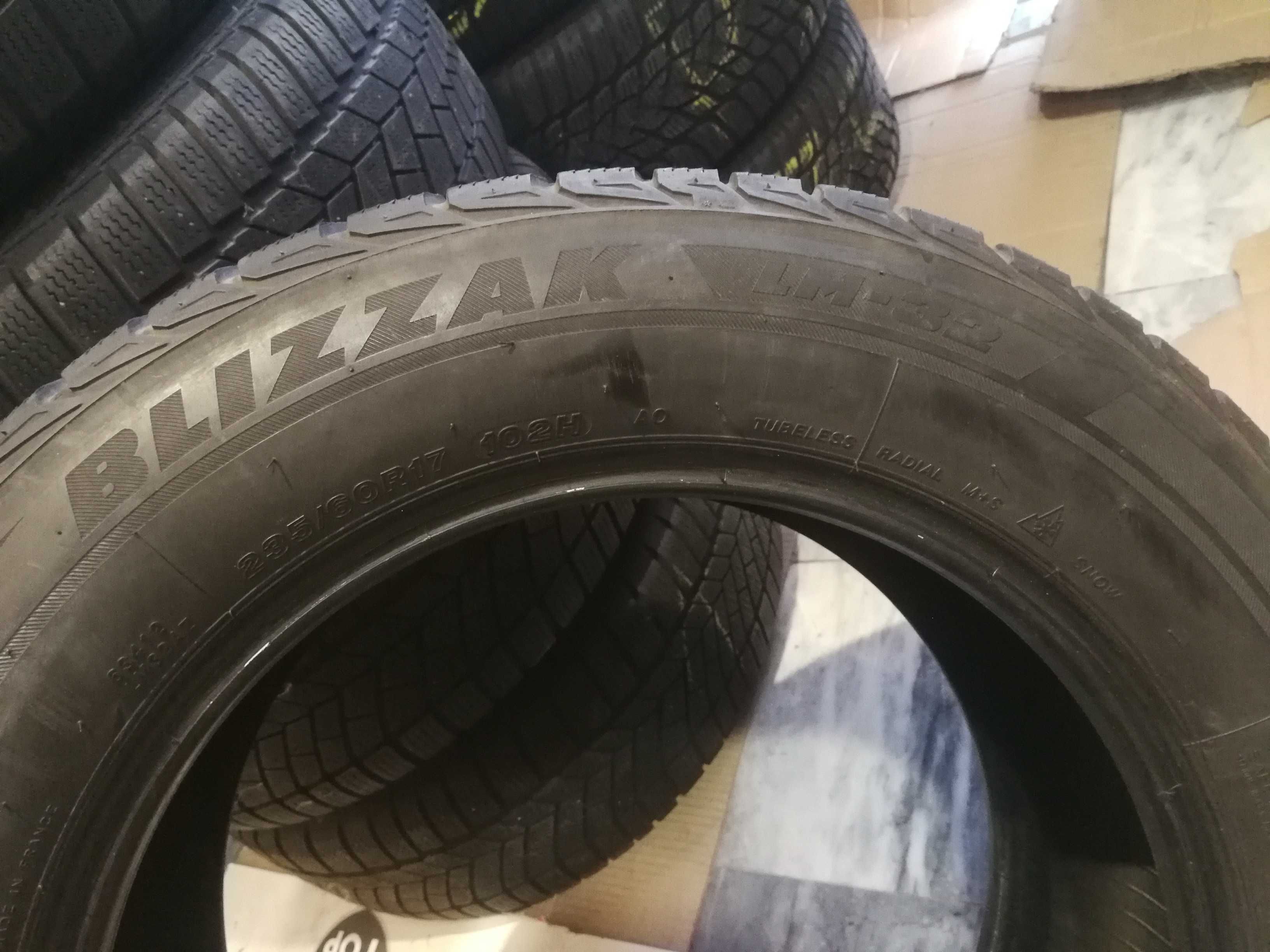 4 зимни гуми 235/60 R17 Bridgestone Blizzak LM-32 102H M+S AO