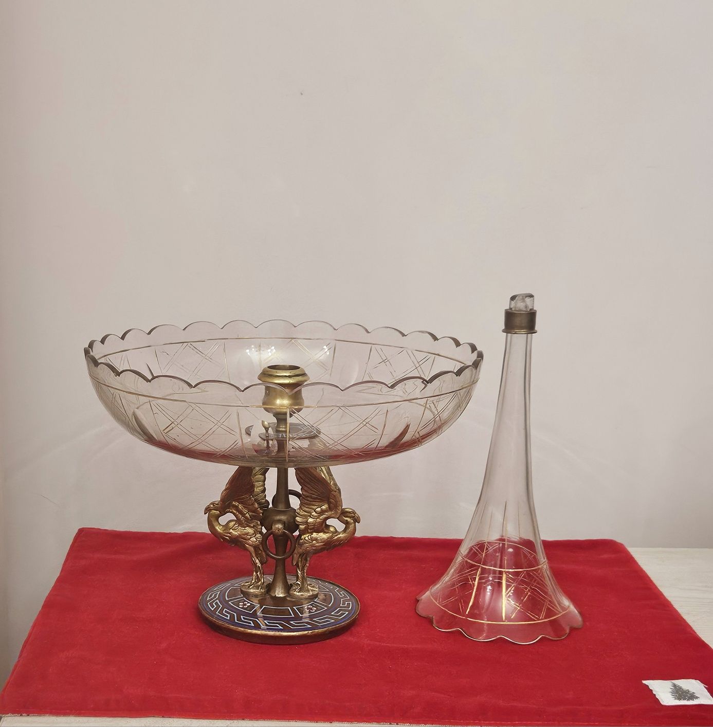 Christofle Бронзов централен елемент - ваза  Франция 1880 - 1890г.