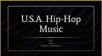 Atestat limba engleza U.S.A HIP HOP MUSIC