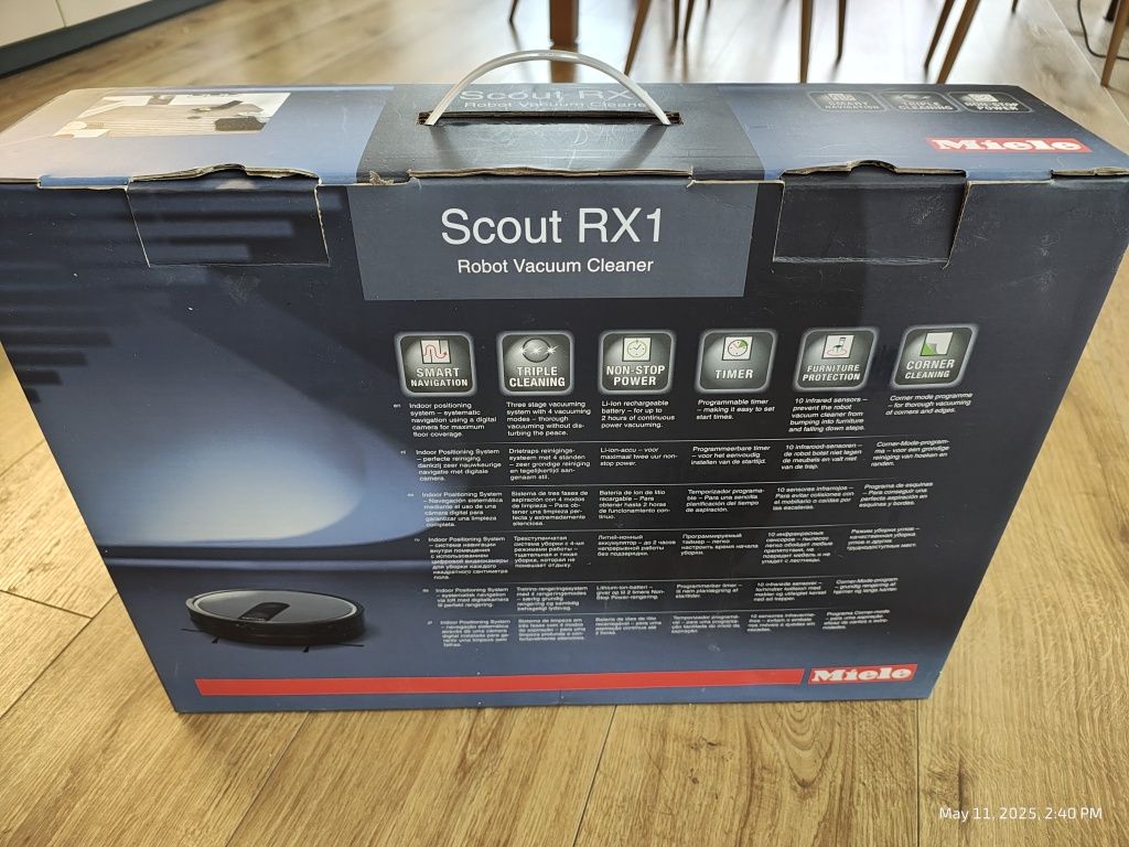 Прахосмукачка робот Miele Scout RX1 употребявана