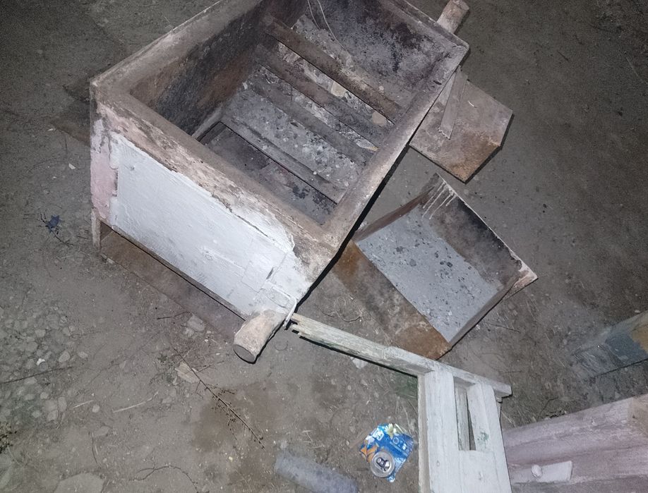 Котел парового отопления на угле в комплекте