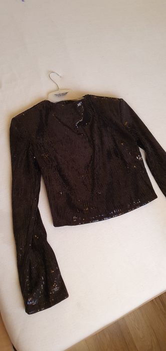 Bluză damă elegantă cu paiete