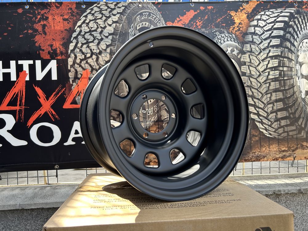 16" 6х139.7  Минусови Стоманени Джанти 4х4 Toyota Nissan Mitsubishi