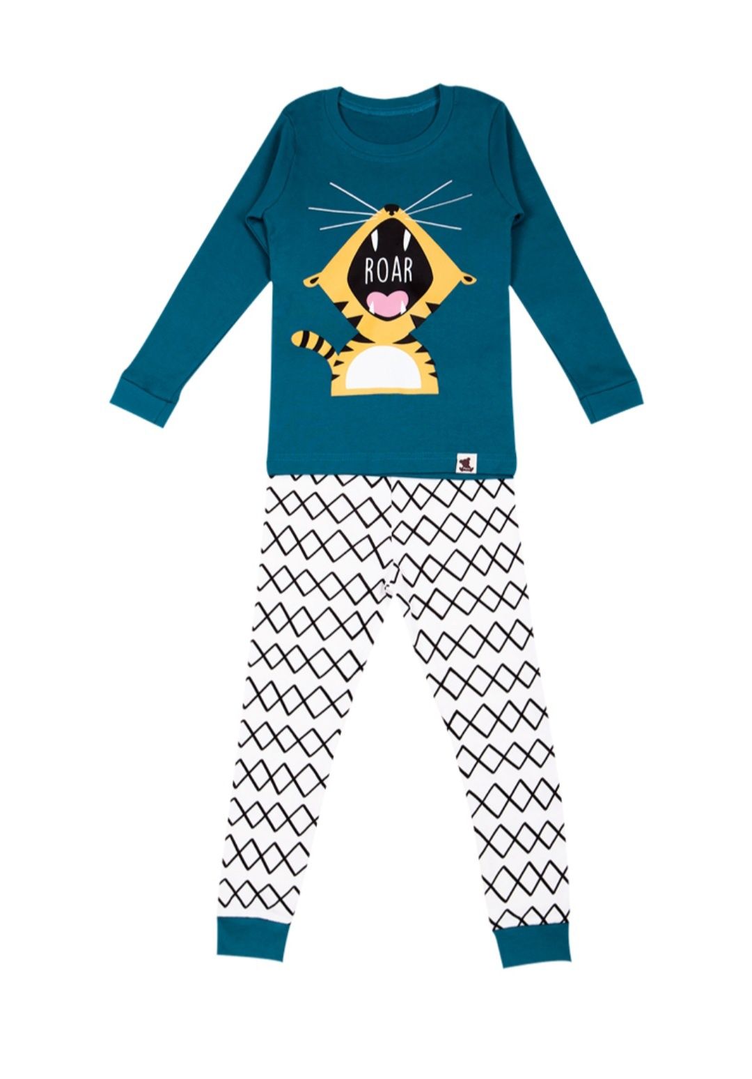 Детские пижамы для мальчиков Корейские 100%% органический хлопок