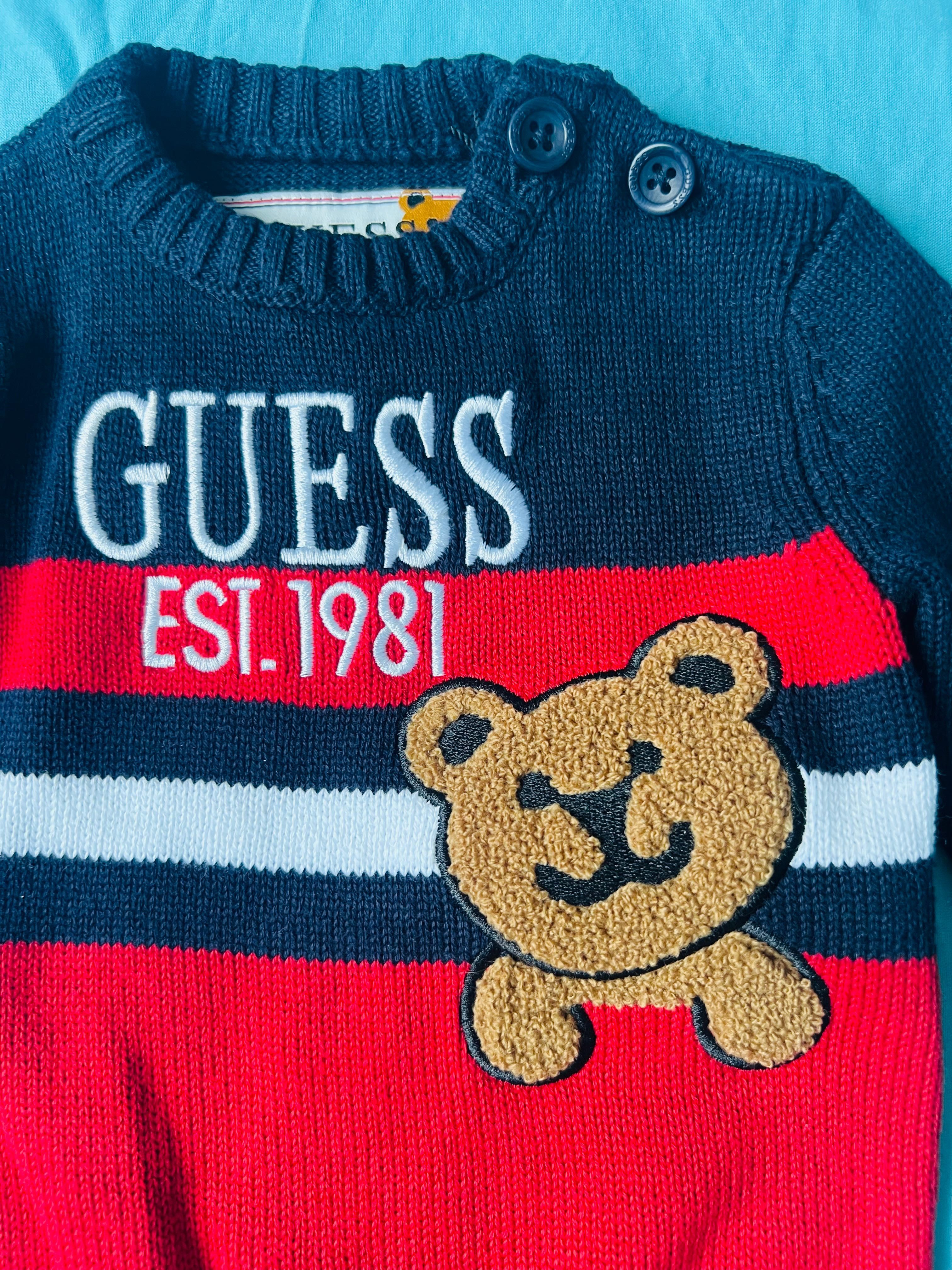 Guess - пуловер бебе 3-6 м