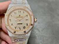 Audemars Piguet royal oak full diamond Silver-Gold