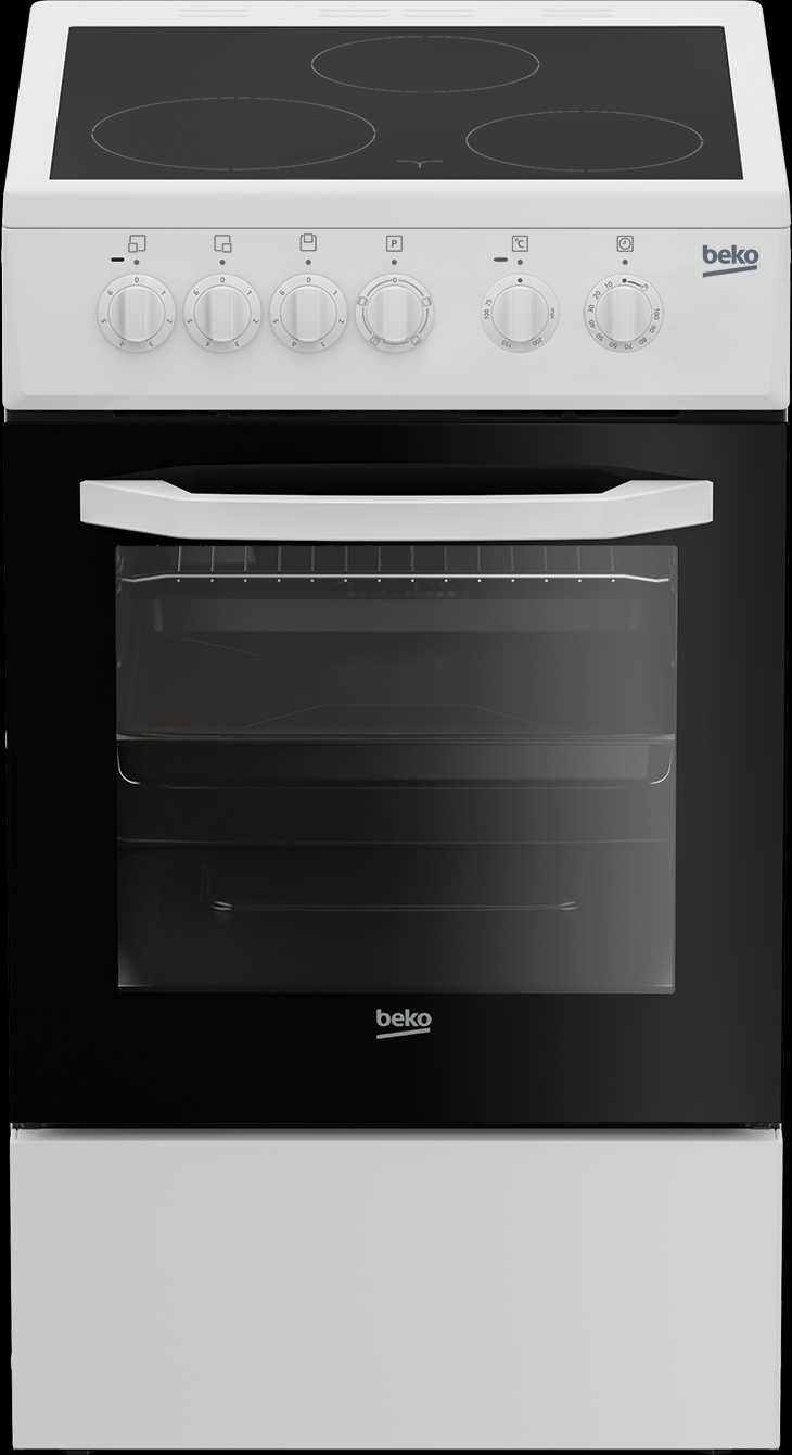 НОВА! 2 ГОДИНИ ГАРАНЦИЯ! Свободностояща печка 50 см Beko CSS 48100 GW