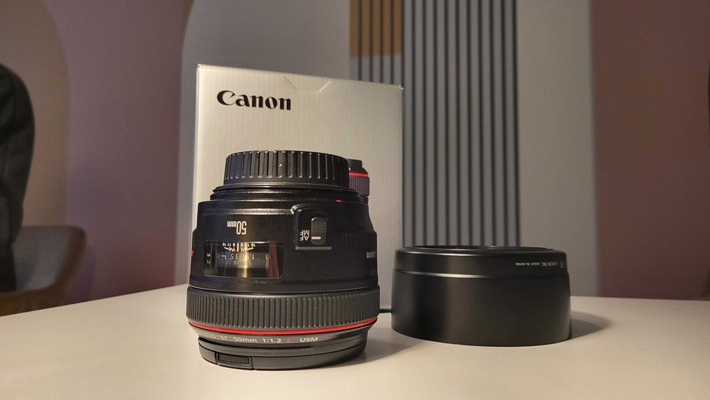 Cannon EF 50mm F 1.2 L USM