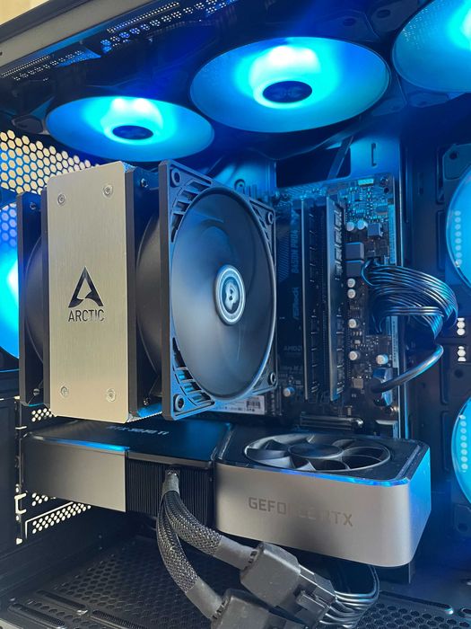 Геймърски компютър AMD Ryzen 7 5700X, RTX 3070 Ti 8GB, 32GB ram