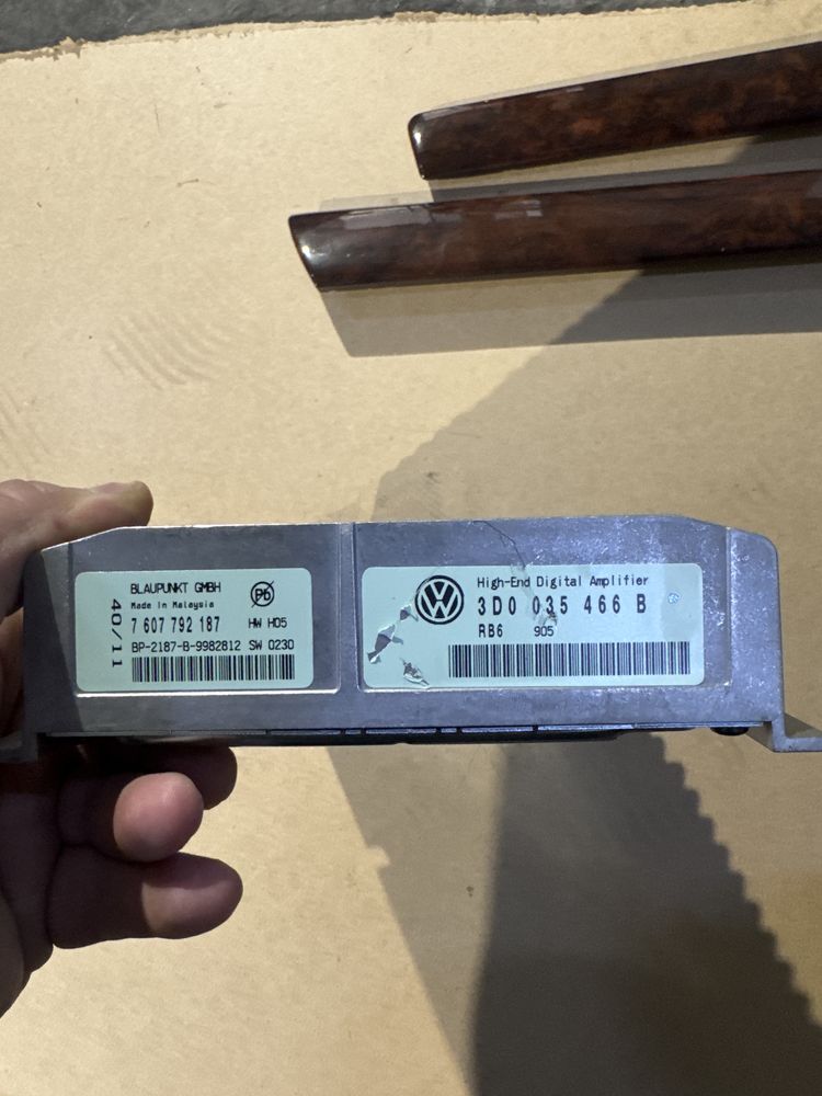 Amplificator/statie Dynaudio Vw Phaeton Cod 3D0035466B