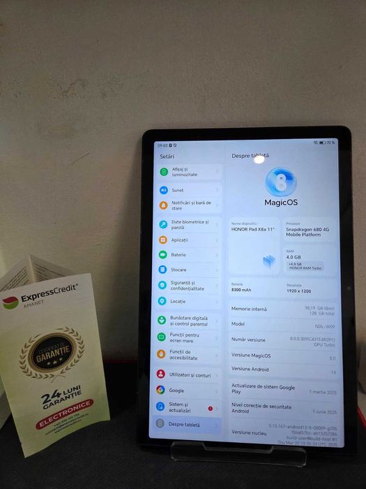 Honor Pad X8a (AG1 Alexandru B52702) - Garantie 2 Ani!