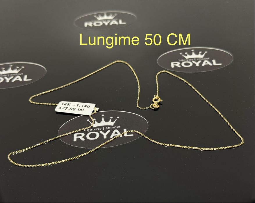 Bijuteria ROYAL : Lant AUR 14K / 1.14 GR