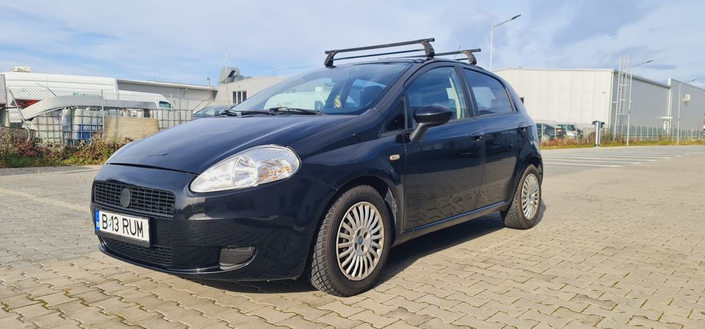 Fiat grande punto 1.4 benzina, 77cp,2006,156000km, dublu climatronic
